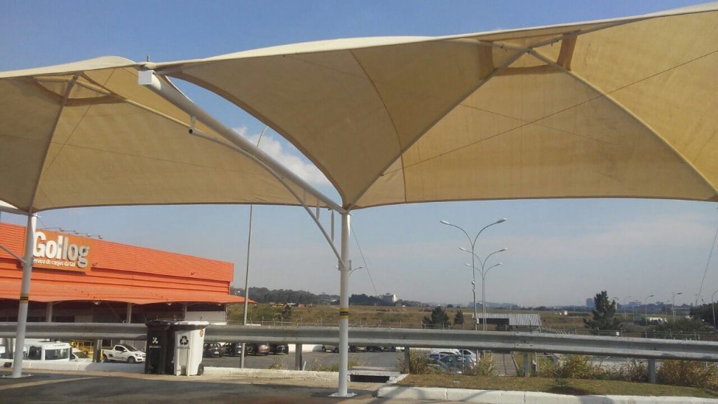 Sombreadores e coberturas para estacionamento Aeroporto Internacional de Guarulhos